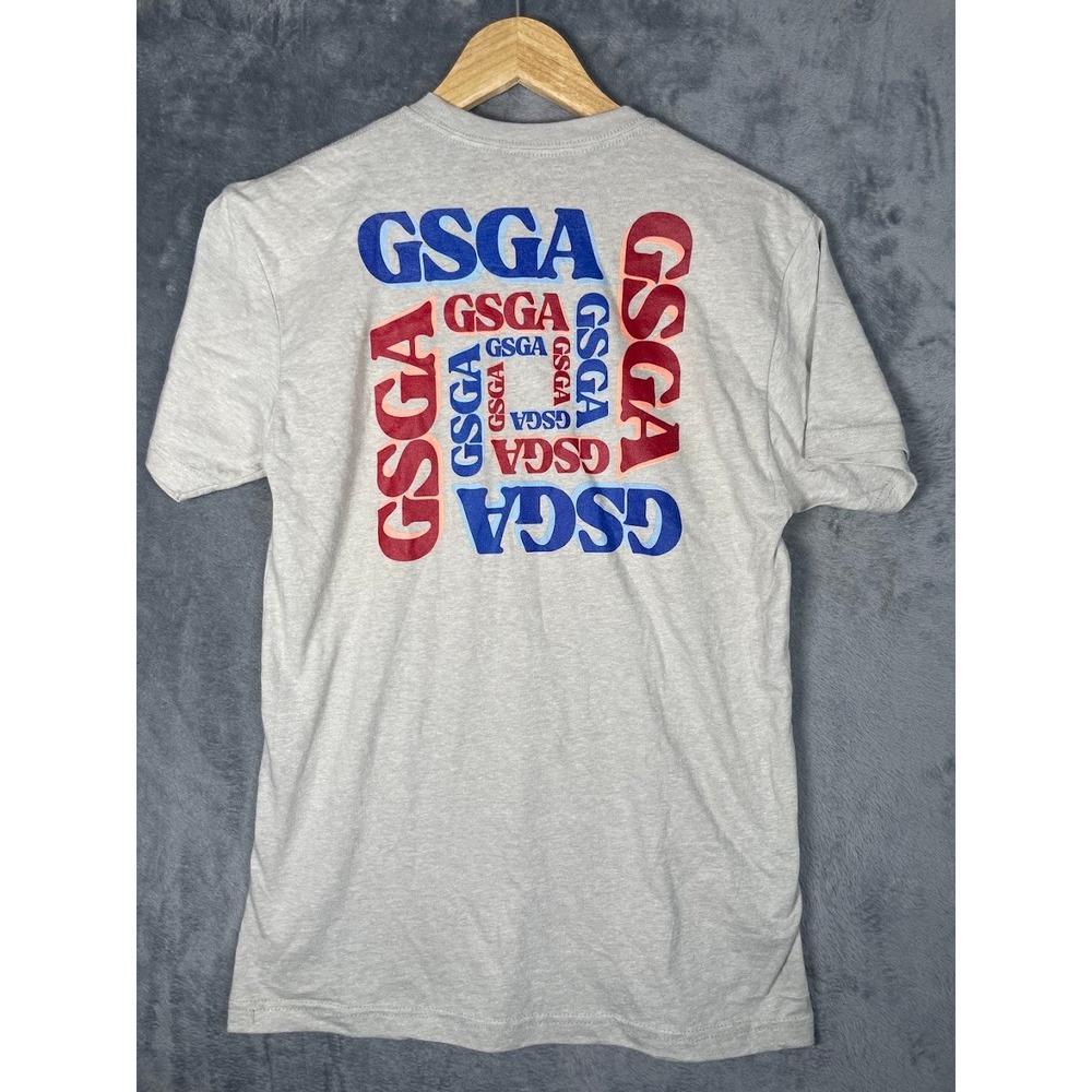 NWT Imperial Brand GSGA Georgia Junior Tour Mens Small Heather Gray T-Shirt